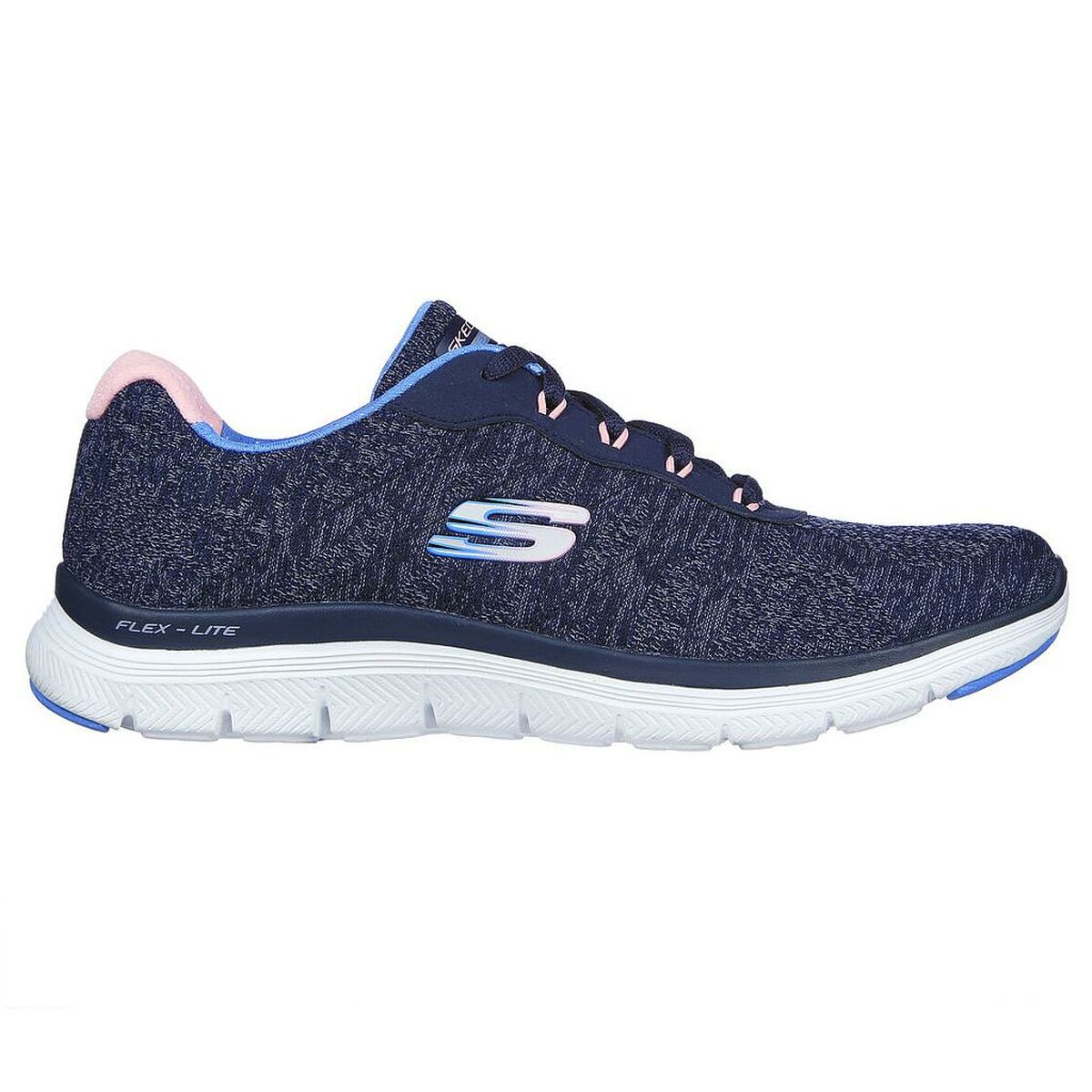 Gymnastiksko, Dam Skechers Flex Appeal 4.0 Marinblå