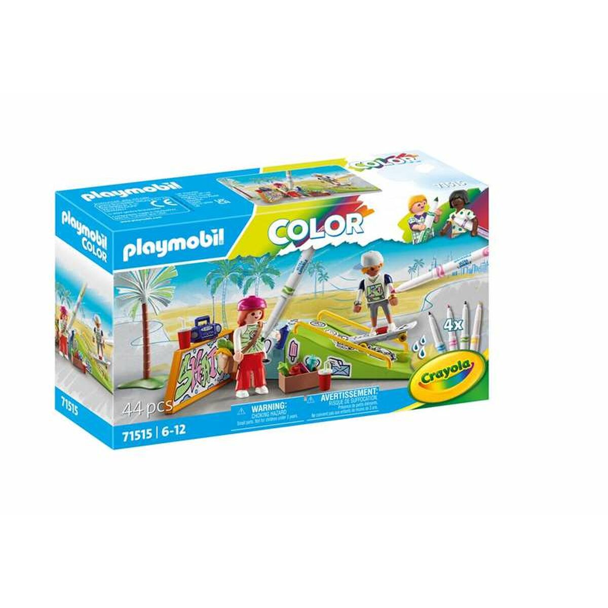 Tillbehör till dockhus Playmobil Skatepark 71515 - 3