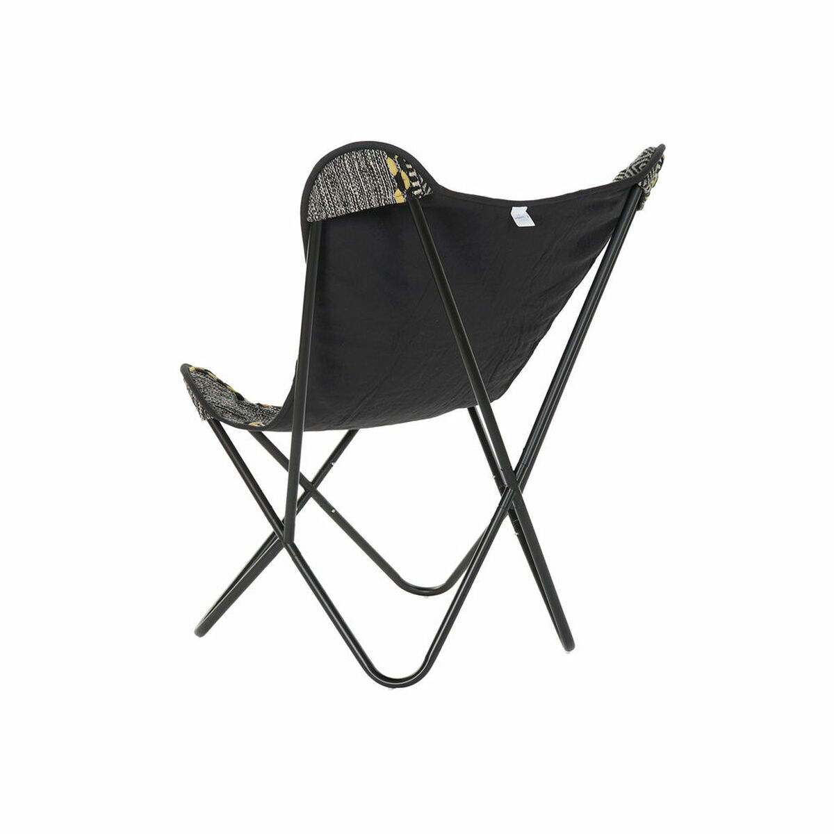 Fåtölj DKD Home Decor Gul Vit Svart Multicolour Järn 74 x 65 x 90 cm - 8