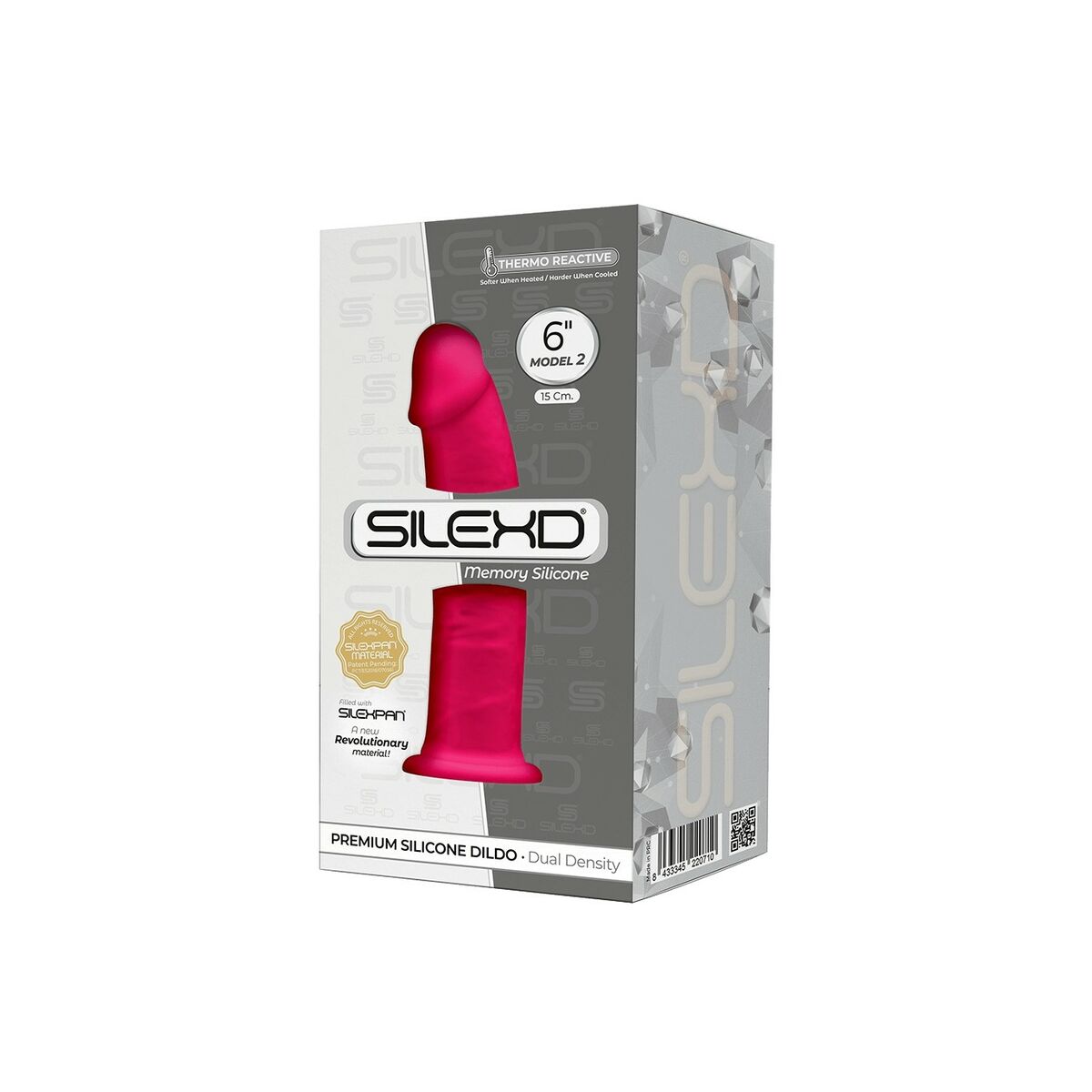 Realistisk dildo Silexd Rosa - 2