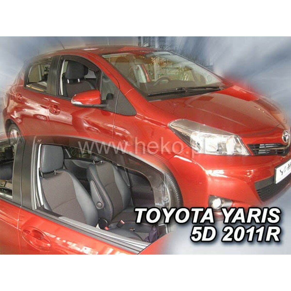 Vindavvisare HEKO HO29621 TOYOTA YARIS III (XP130) Framåt 2 Delar - 2
