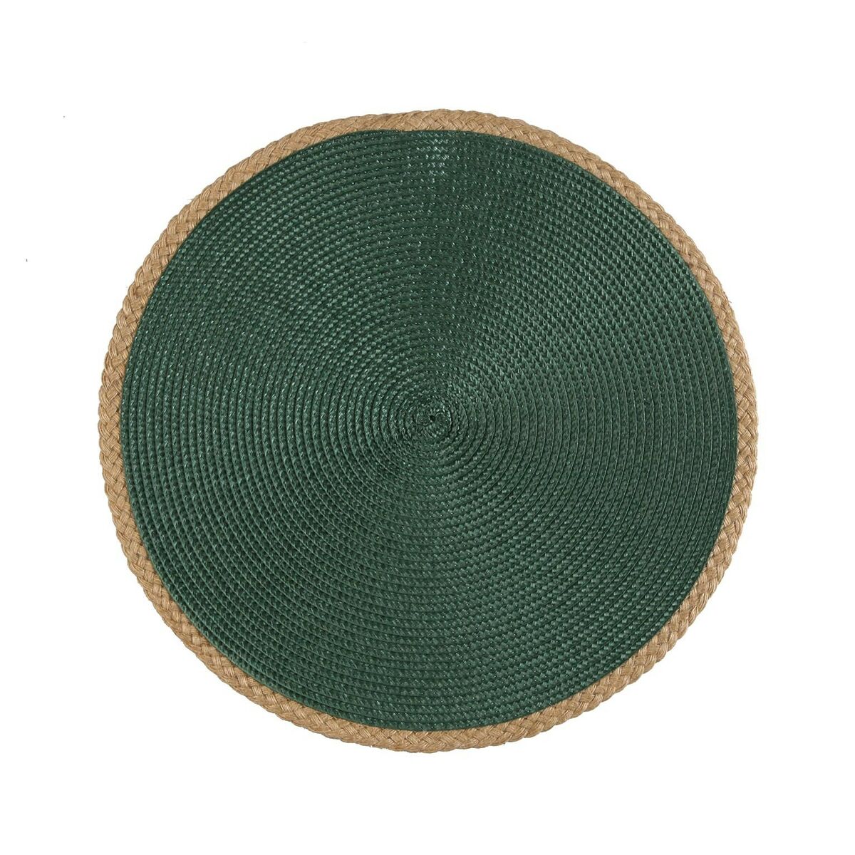 Bordsunderlägg Versa Grön Jute polypropen Vattenhyacint 38 x 38 cm - 2