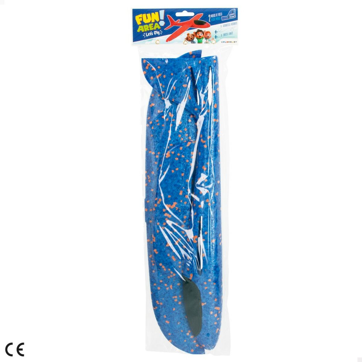 Flygplan Colorbaby Let's Fly 47 x 14 x 48 cm Foam (12 antal) - 4