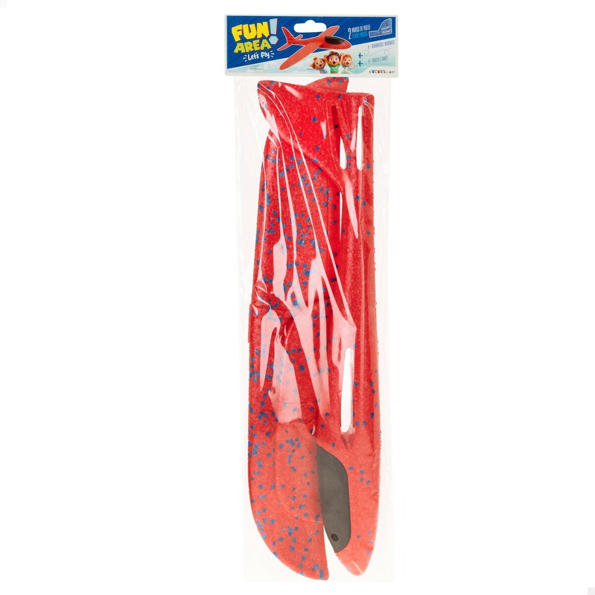 Flygplan Colorbaby Let's Fly 47 x 14 x 48 cm Foam (12 antal) - 6
