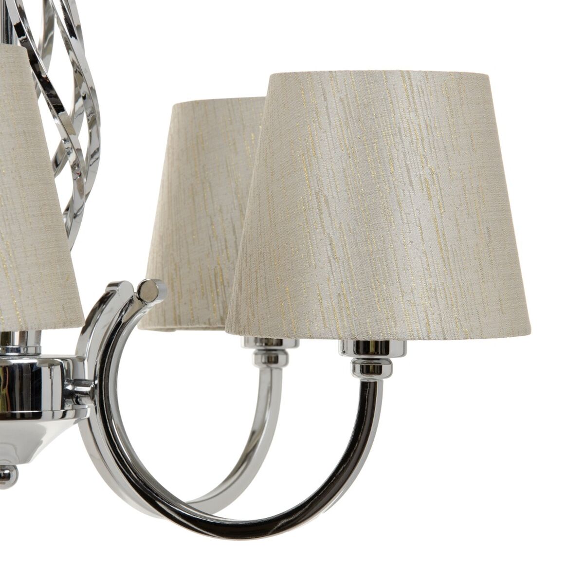 Taklampa Ø 14 cm 36 x 36 x 110 cm Metall Silver - 5