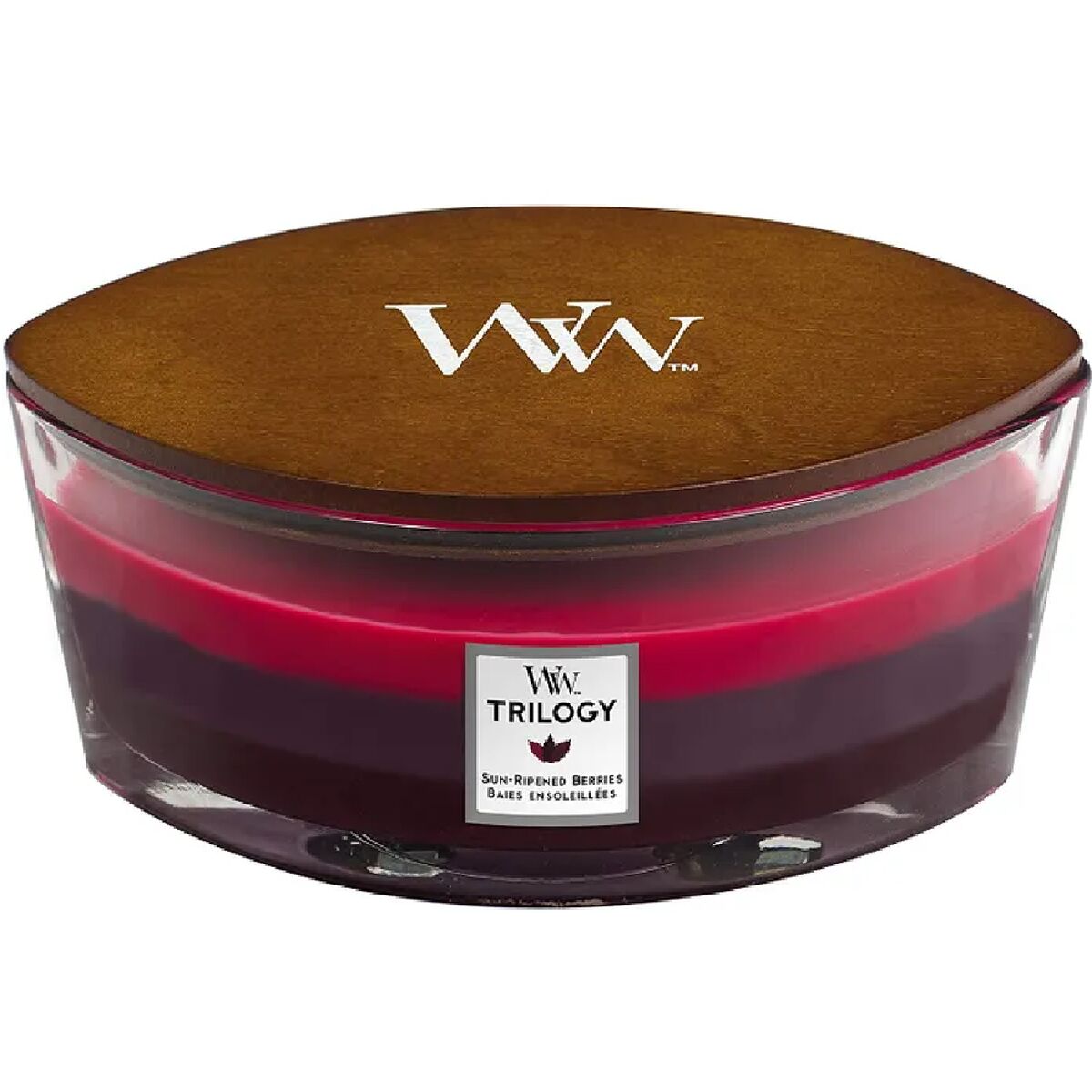 Doftljus Woodwick Trilogy Ellipse Candles