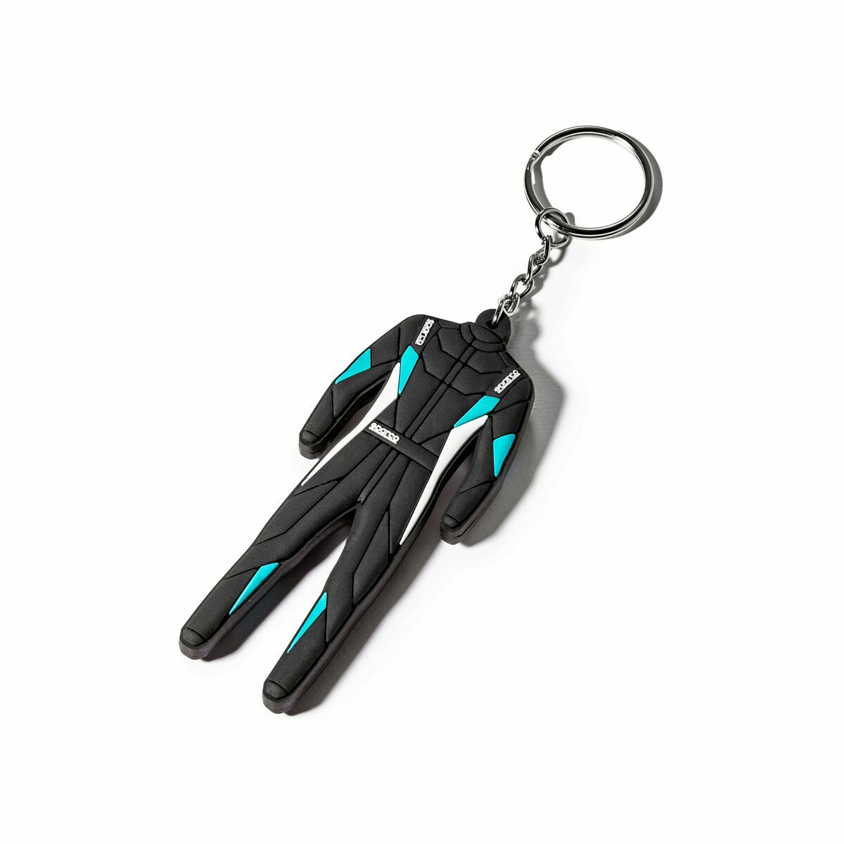 Nyckelkedja Sparco Leather Suit Racing Svart