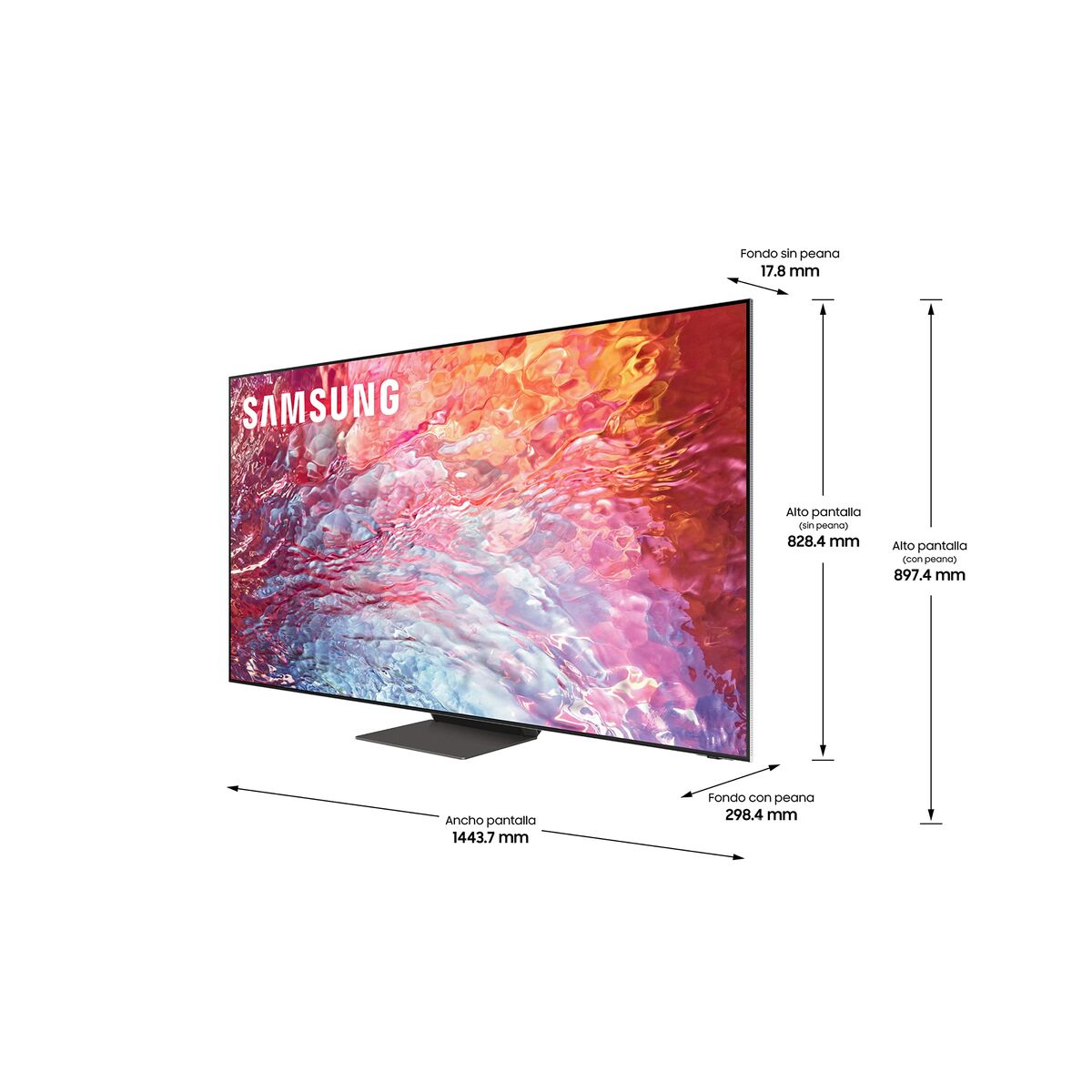 Smart TV Samsung QE75QN700BT 75" 8K Ultra HD QLED WIFI 8K Ultra HD 75" HDR AMD FreeSync - 6