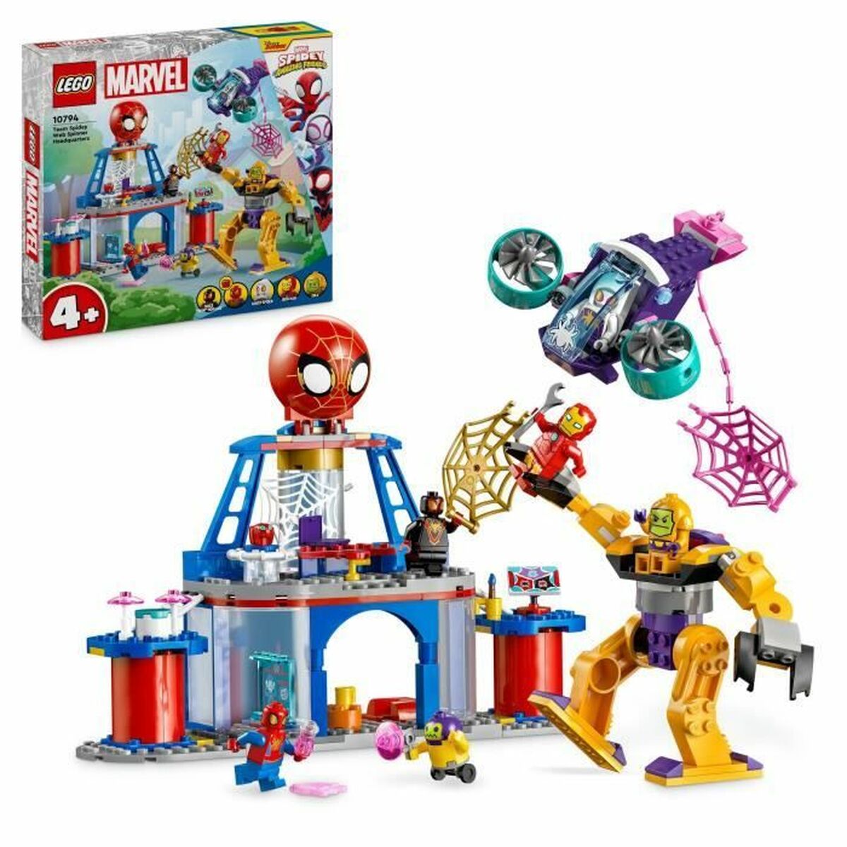 Byggsats Lego Marvel Spidey and His Amazing Friends 10794 Team S Multicolour