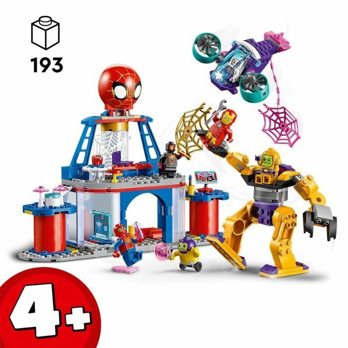 Byggsats Lego Marvel Spidey and His Amazing Friends 10794 Team S Multicolour - 6