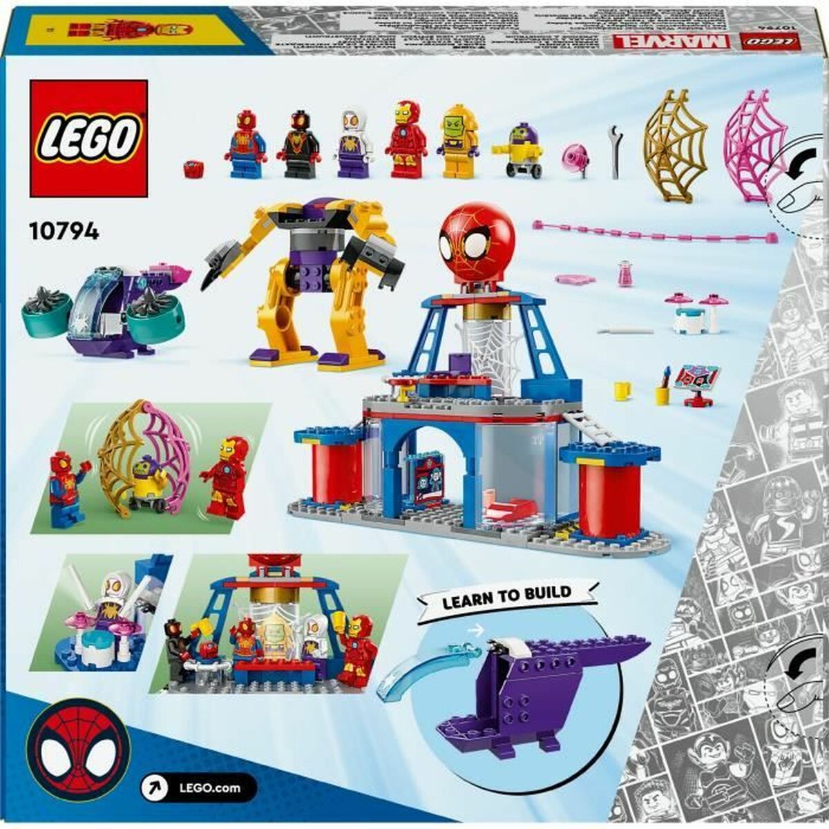 Byggsats Lego Marvel Spidey and His Amazing Friends 10794 Team S Multicolour - 2