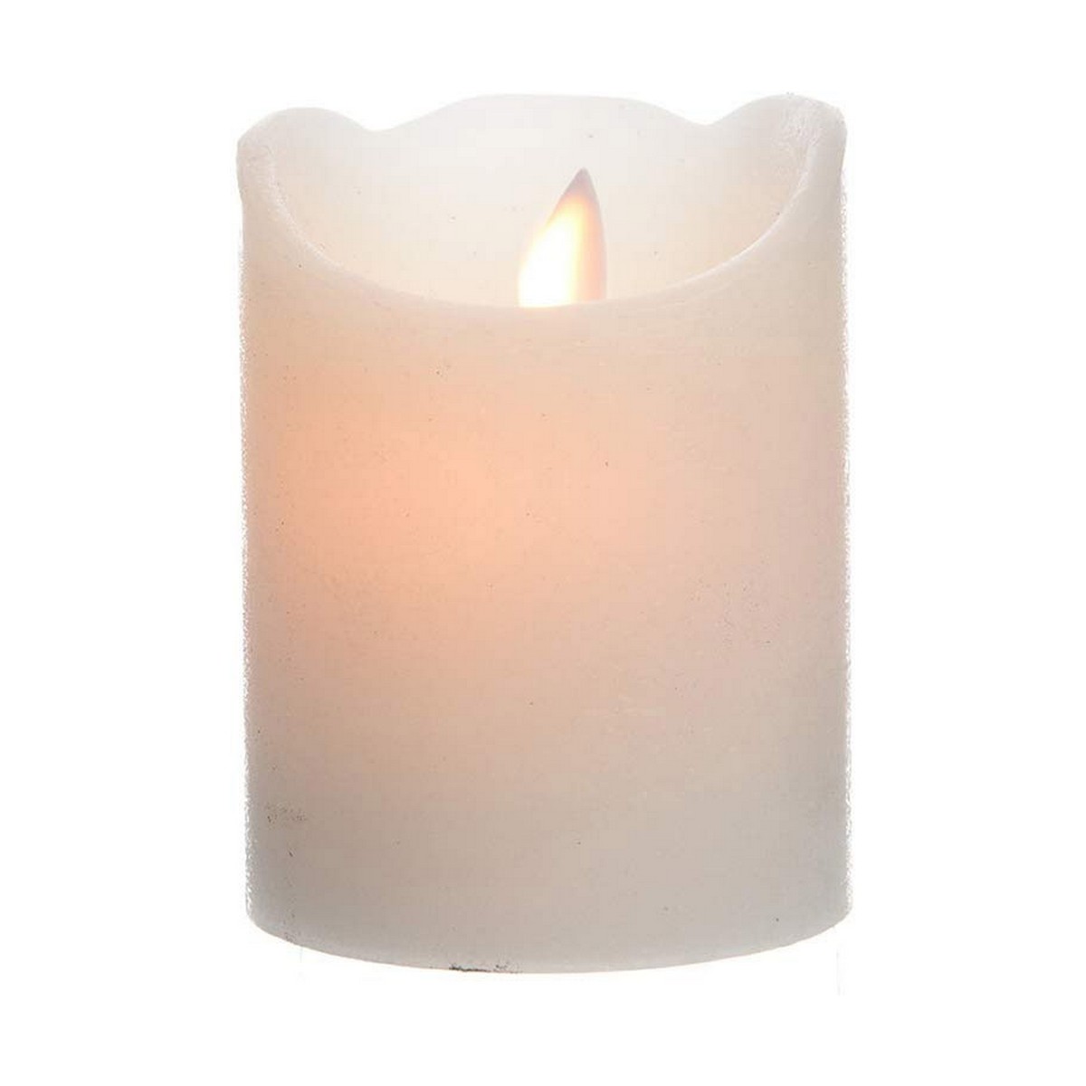 LED Ljus Lumineo Vit Ø 7,5 x 10 cm (AA)