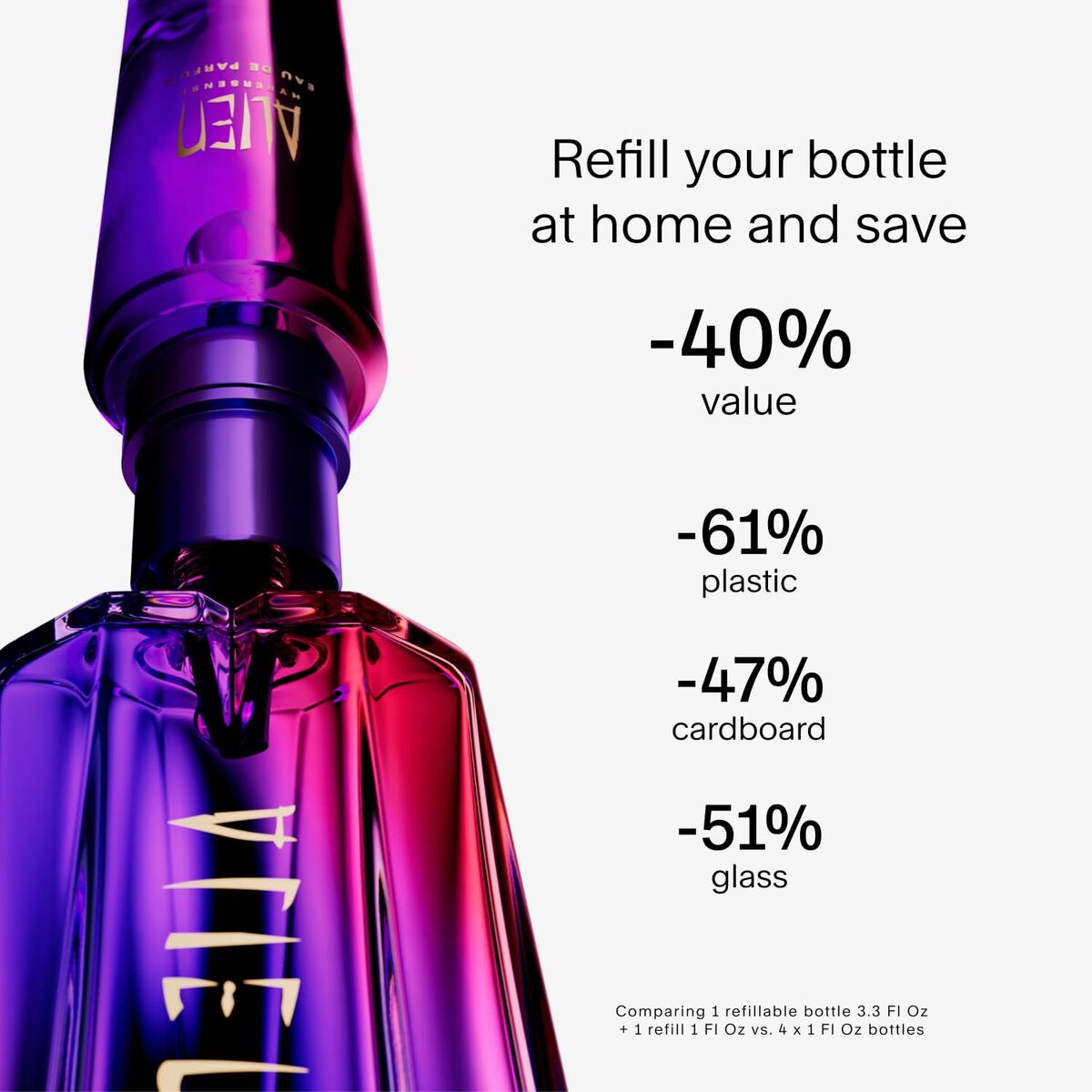 Parfym Damer Mugler Alien Hypersense EDP 60 ml - 3