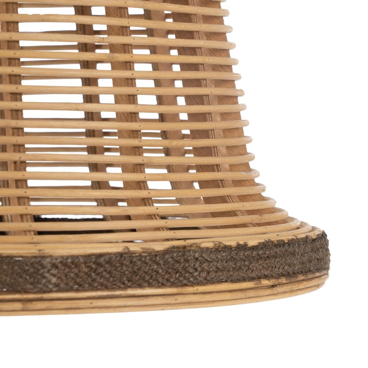Taklampa Naturell Bambu 220-240 V 41 x 41 x 33 cm (2 antal) - 7