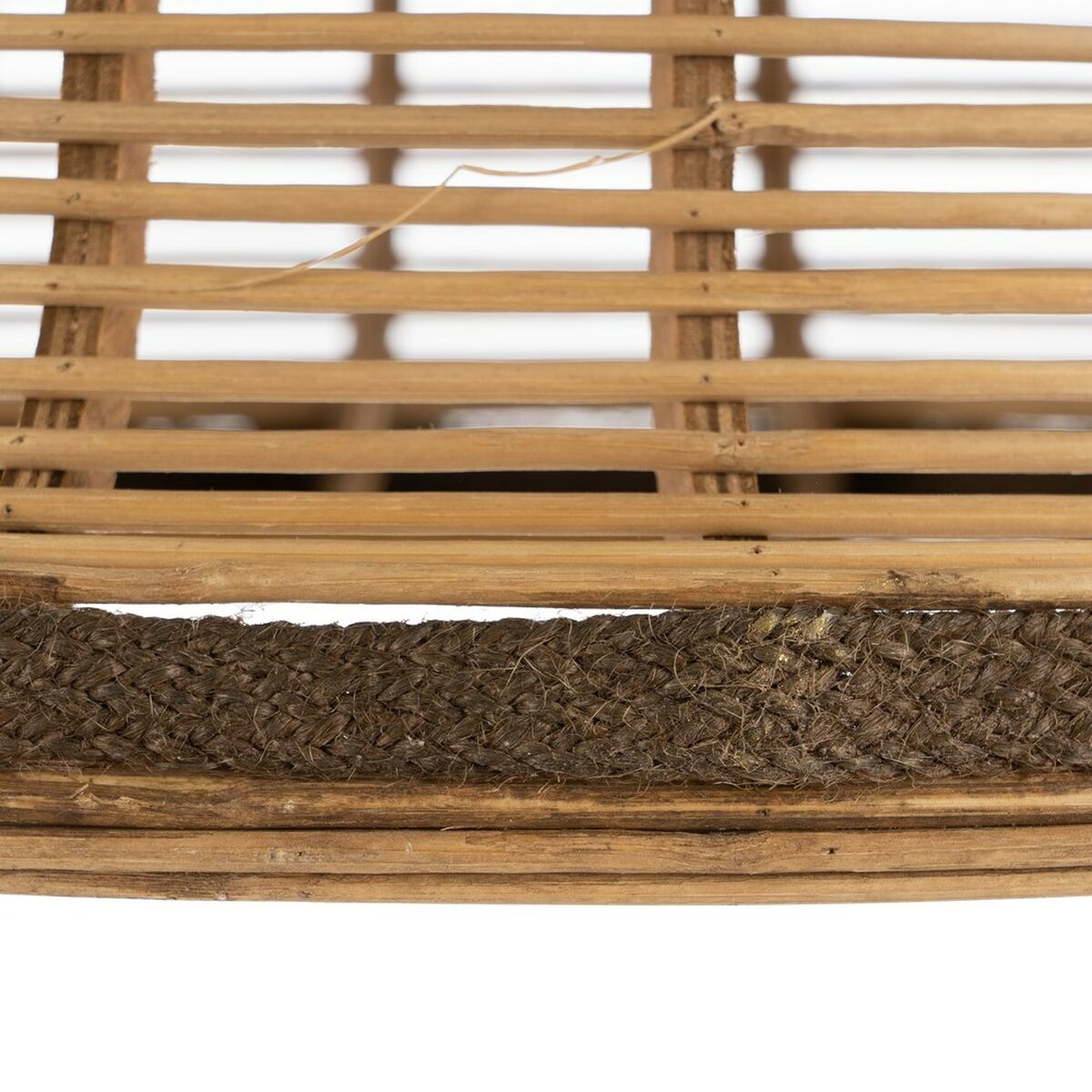 Taklampa Naturell Bambu 220-240 V 41 x 41 x 33 cm (2 antal) - 8