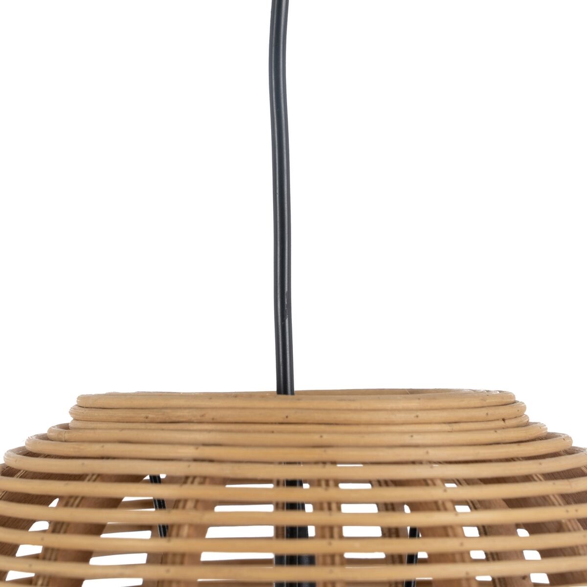 Taklampa Naturell Bambu 220-240 V 41 x 41 x 33 cm (2 antal) - 5