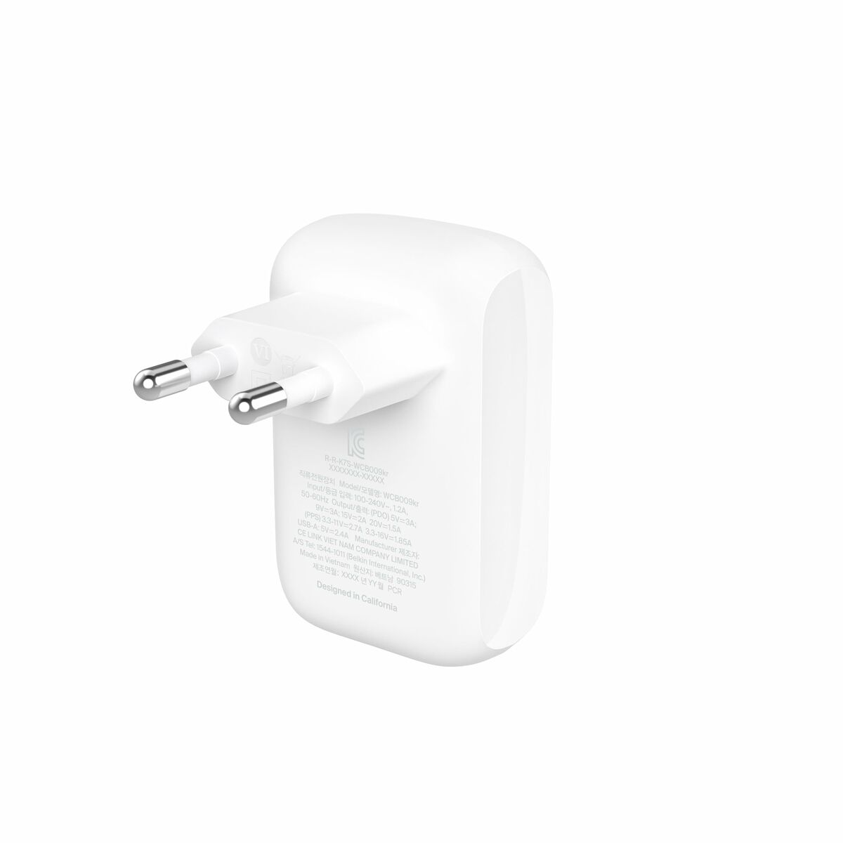 Väggladdare Belkin WCB009VFWH Vit - 3