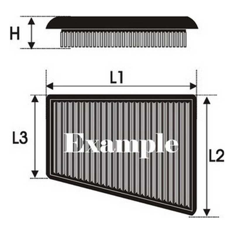 Luftfilter Green Filters P965021 - 2