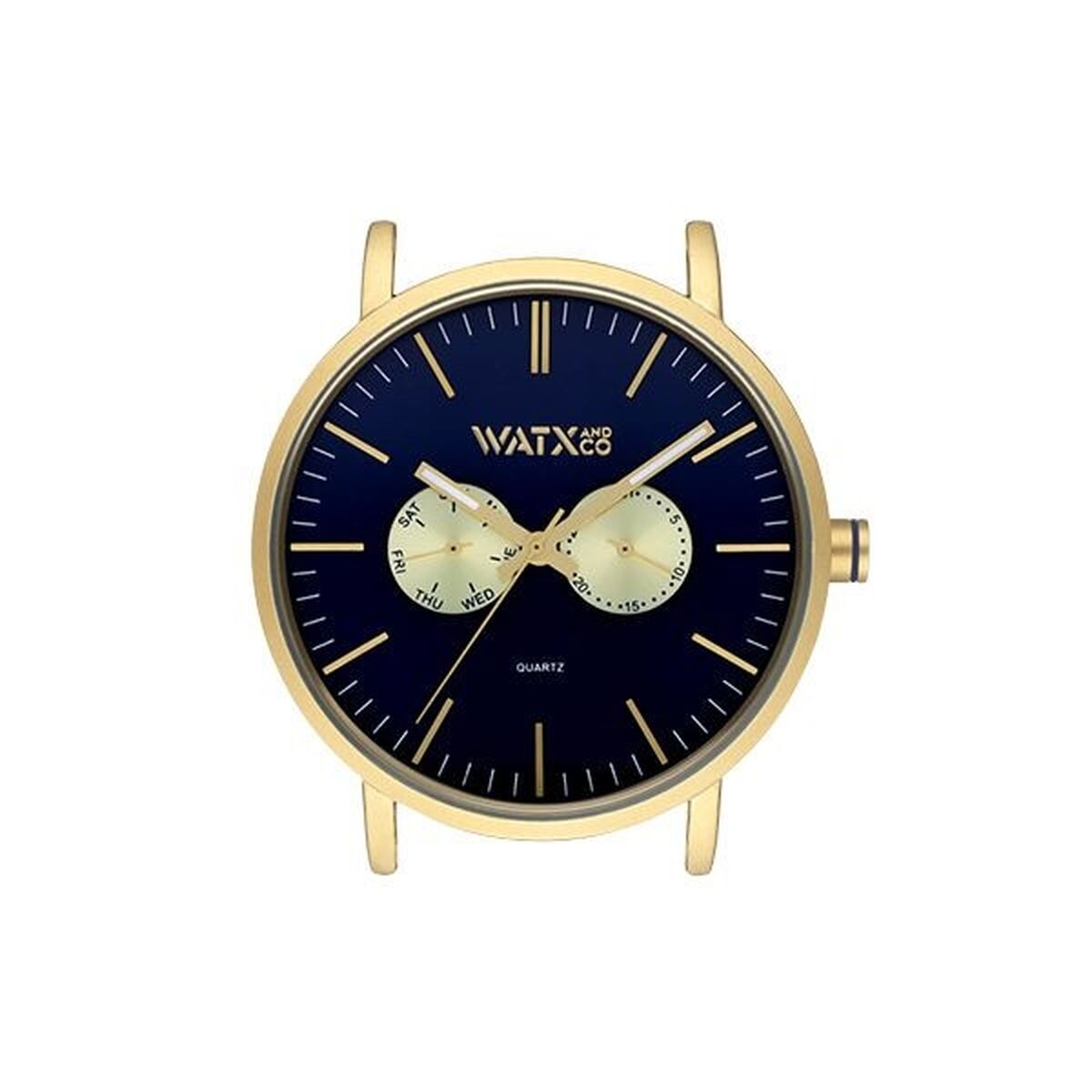 Unisexklocka Watx & Colors WXCA2720  Gyllene (Ø 44 mm)