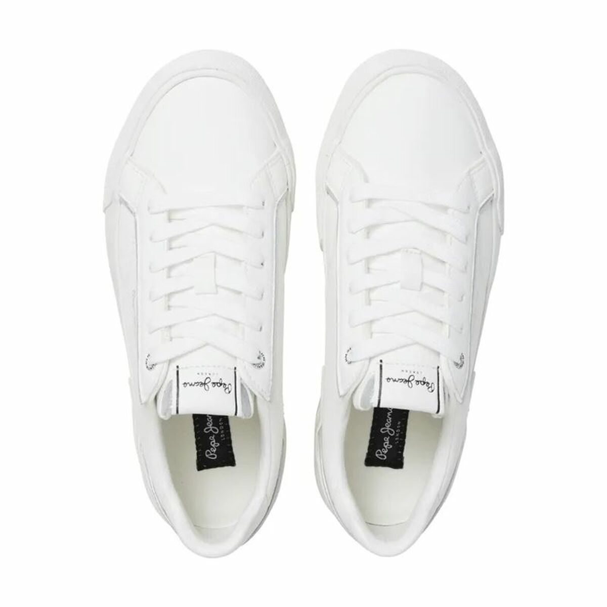 Casual Träningsskor Dam Pepe Jeans Allen Twin Vit - 4