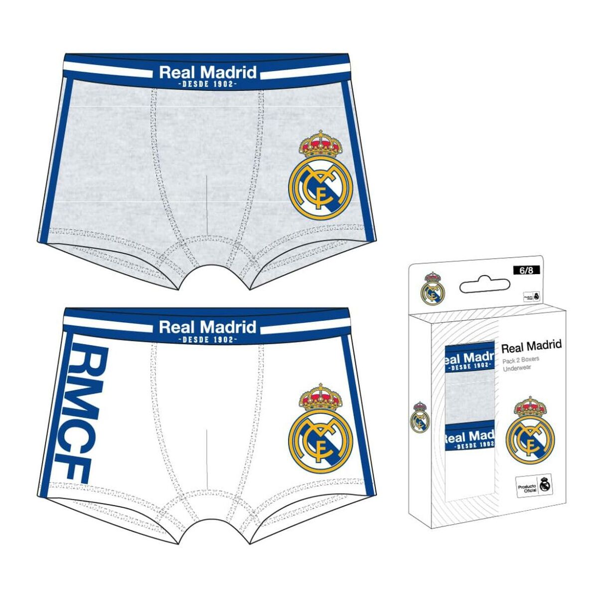 Badbyxor för Barn Real Madrid C.F. Multicolour