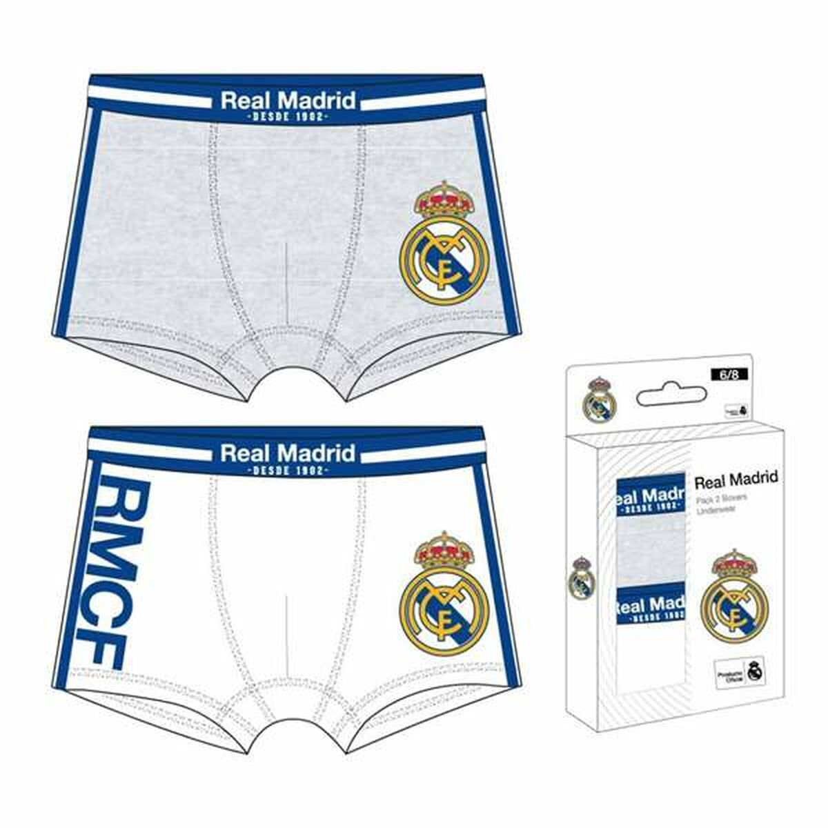 Badbyxor för Barn Real Madrid C.F. Multicolour - 2