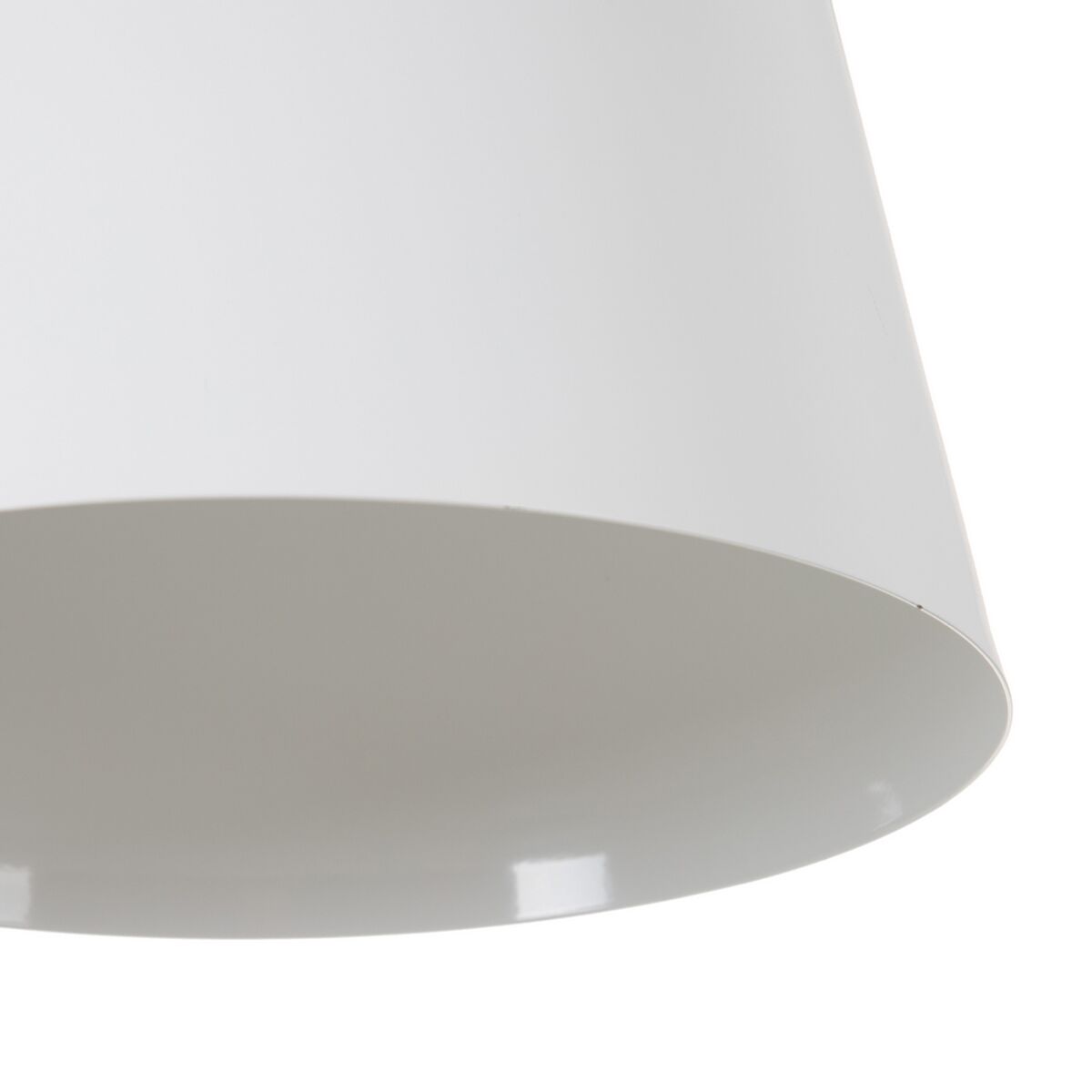 Taklampa 27 x 27 x 36 cm Aluminium Vit - 3
