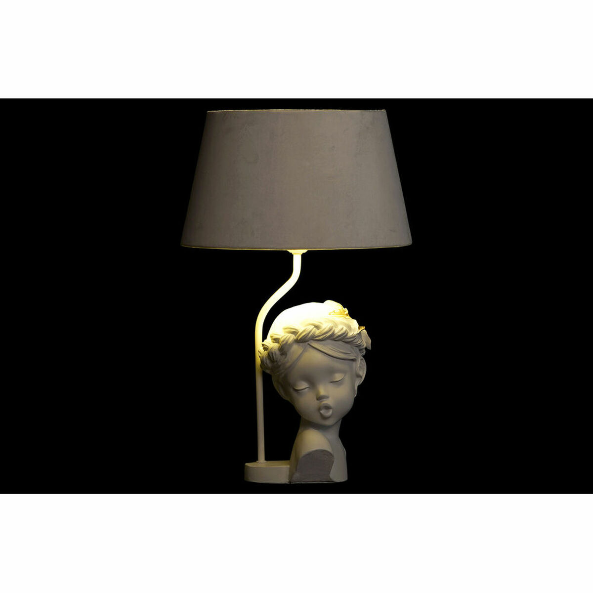 Bordslampa DKD Home Decor Röd Harts Ljusrosa 220 V 50 W 30 x 30 x 49 cm (2 antal) - 10