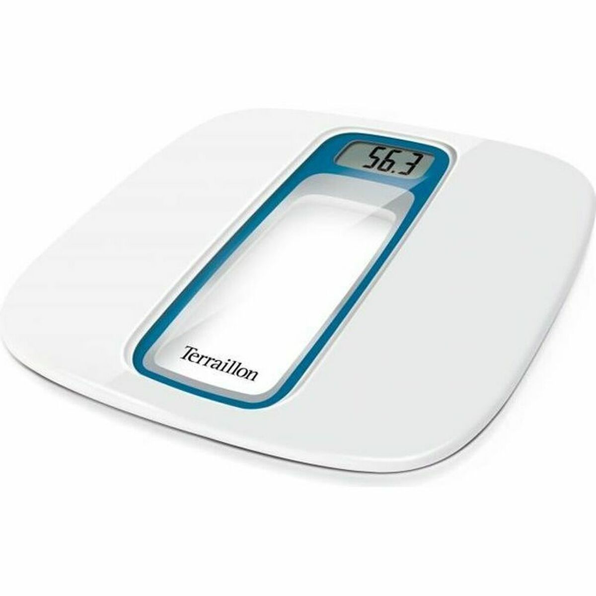 Digital Badrumsvåg Terraillon 14119 Blå Silvrig Plast 160 kg Batterier x 2 - 3