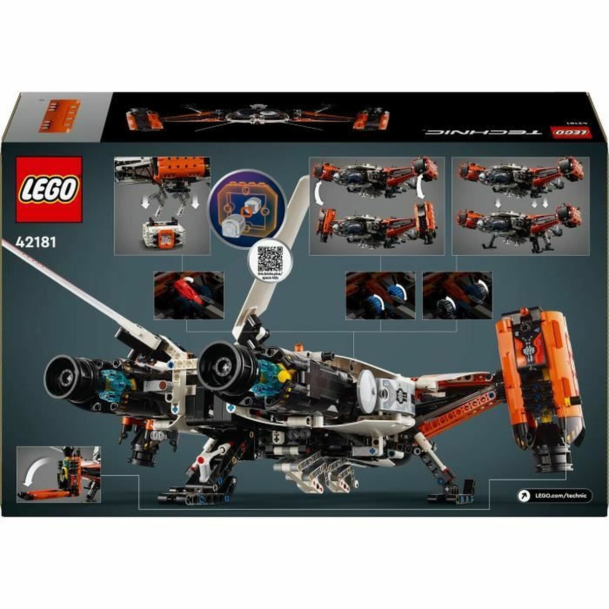 Byggsats Lego Technic 42181 VTOL LT81 Cargo Spaceship Multicolour - 2