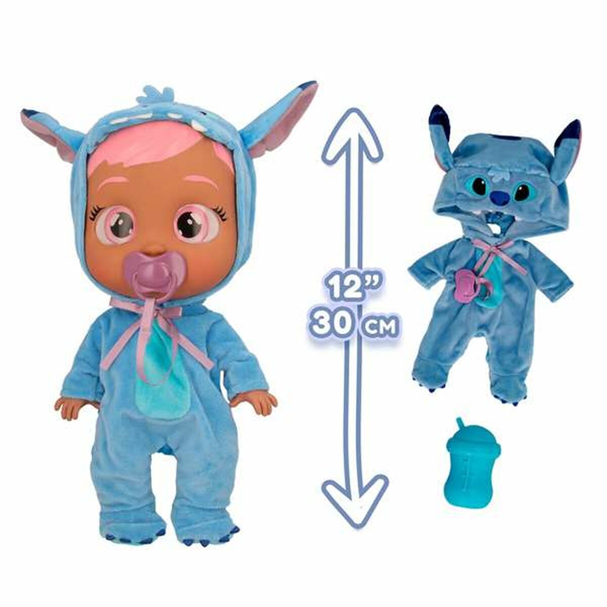 Bebisdocka IMC Toys Stitch 30 cm - 4