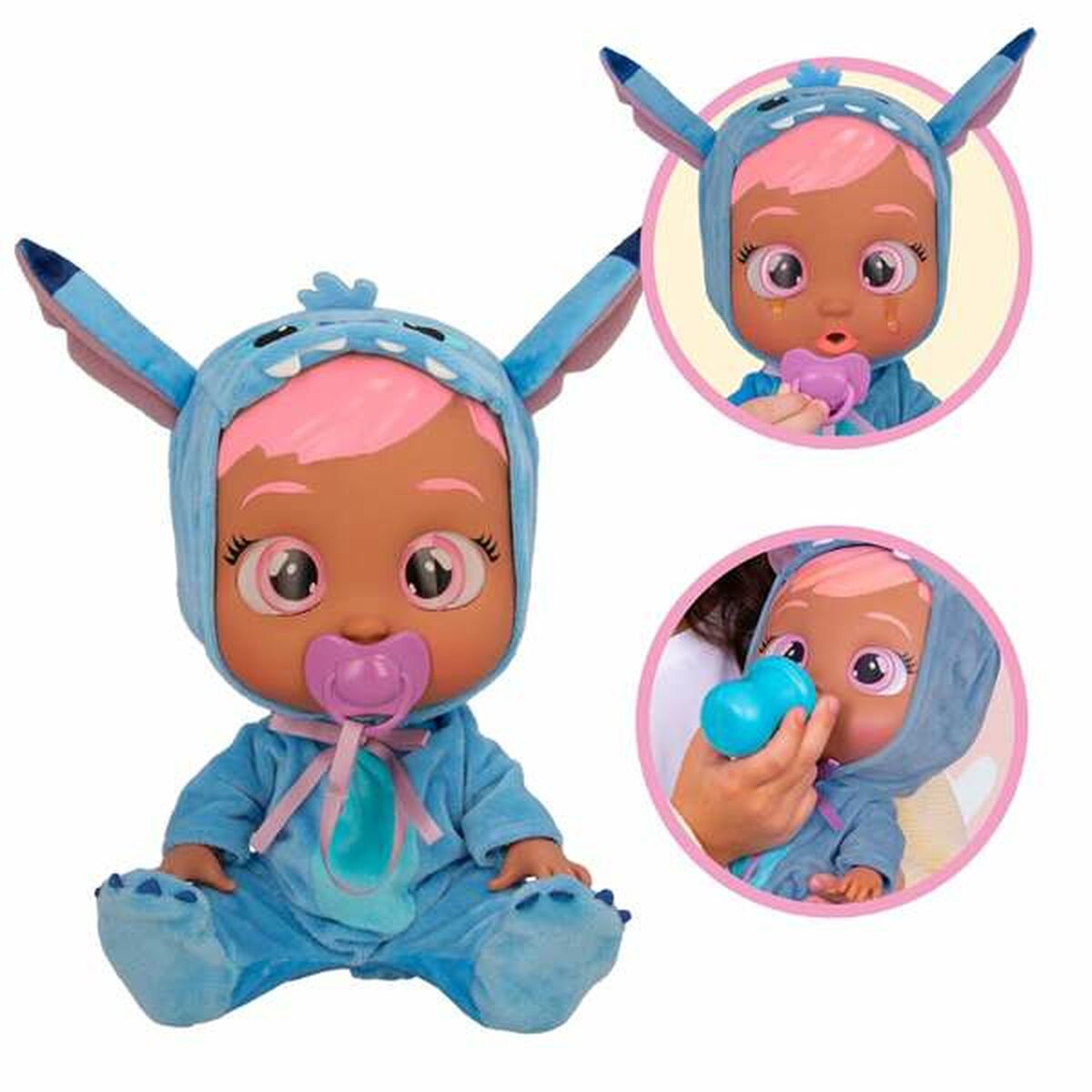 Bebisdocka IMC Toys Stitch 30 cm - 3