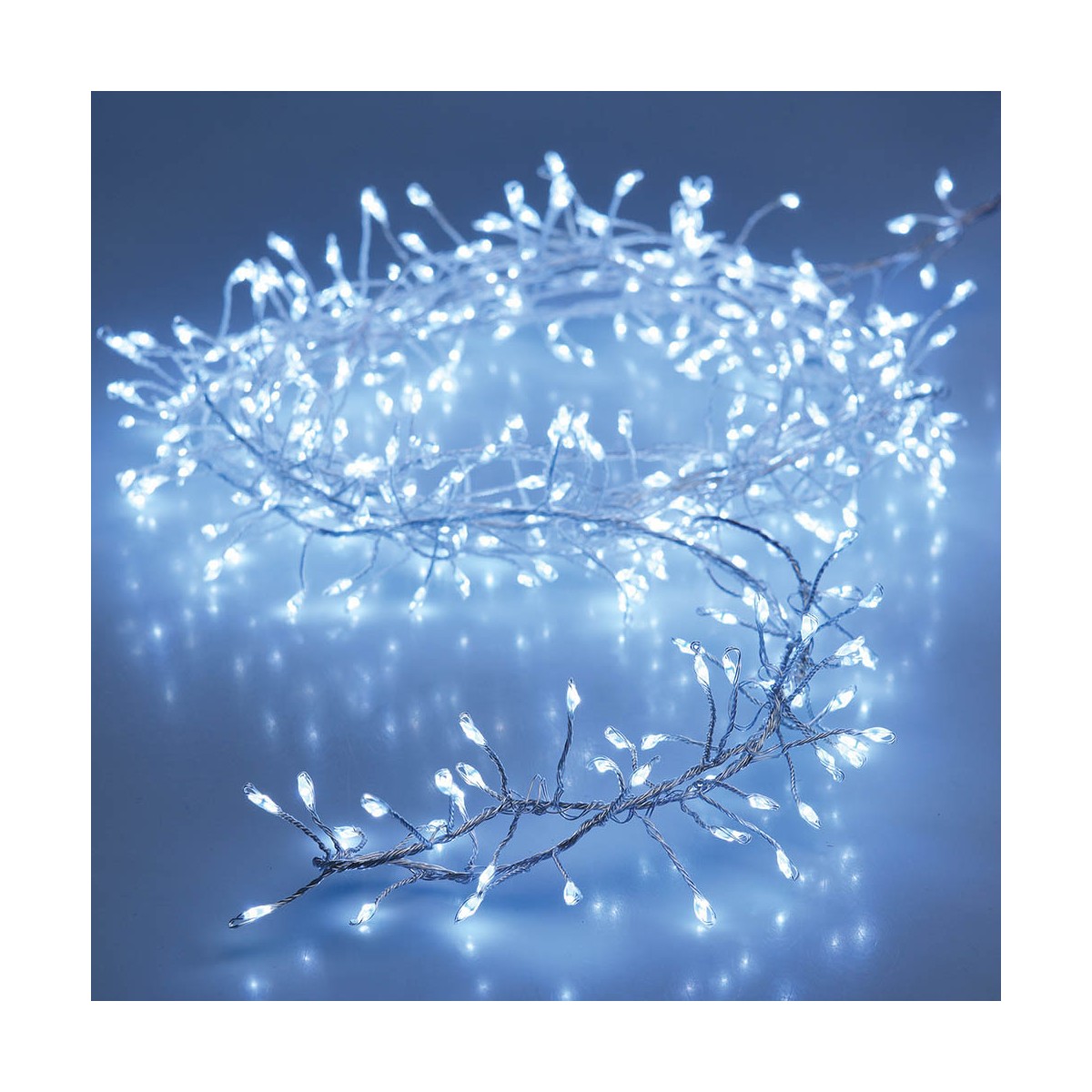 LED-krans Transparent 1,5 m - 3