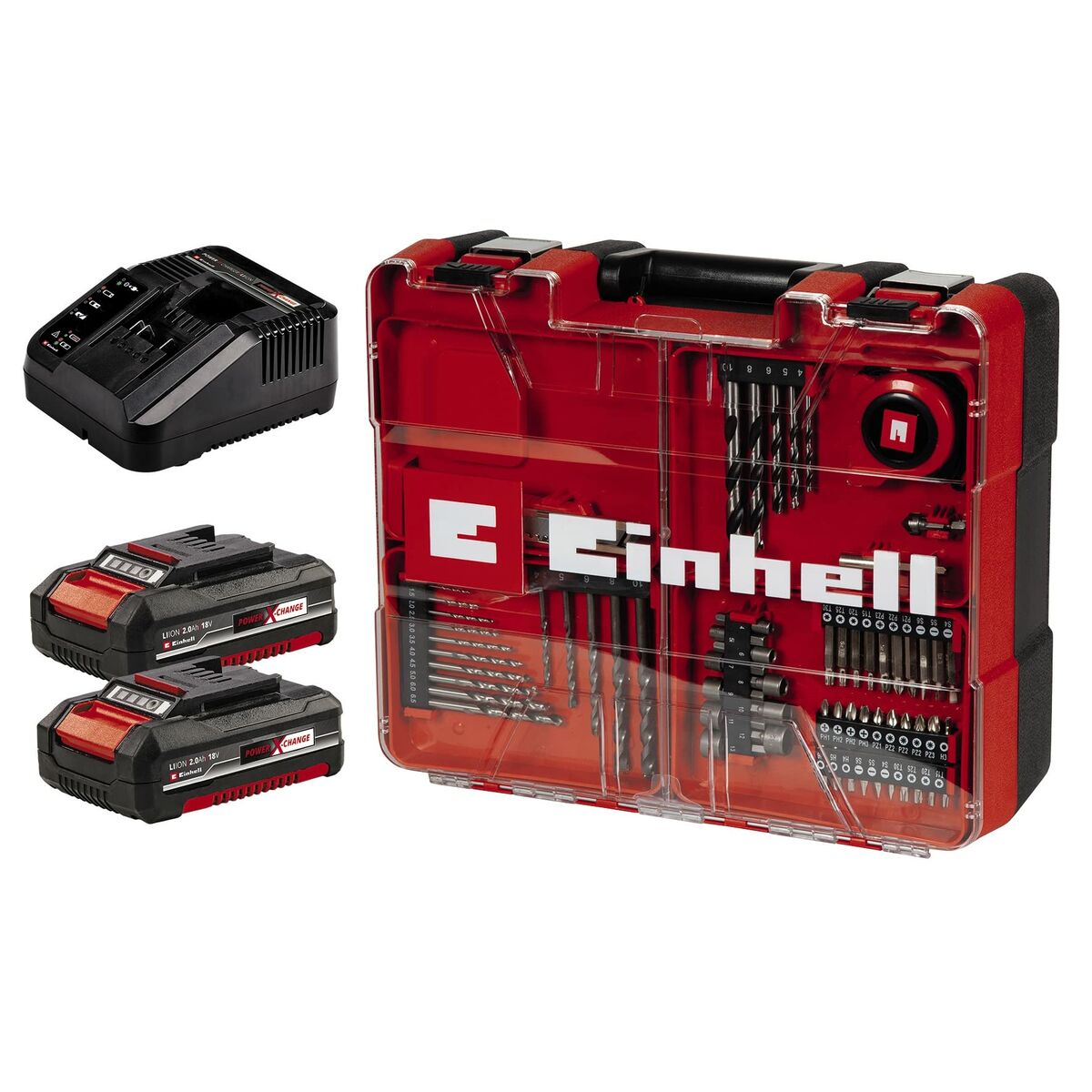 Borrmaskin Einhell TE-CD 18/2 Li-i Utan borstar 2 Ah 44 nm - 3