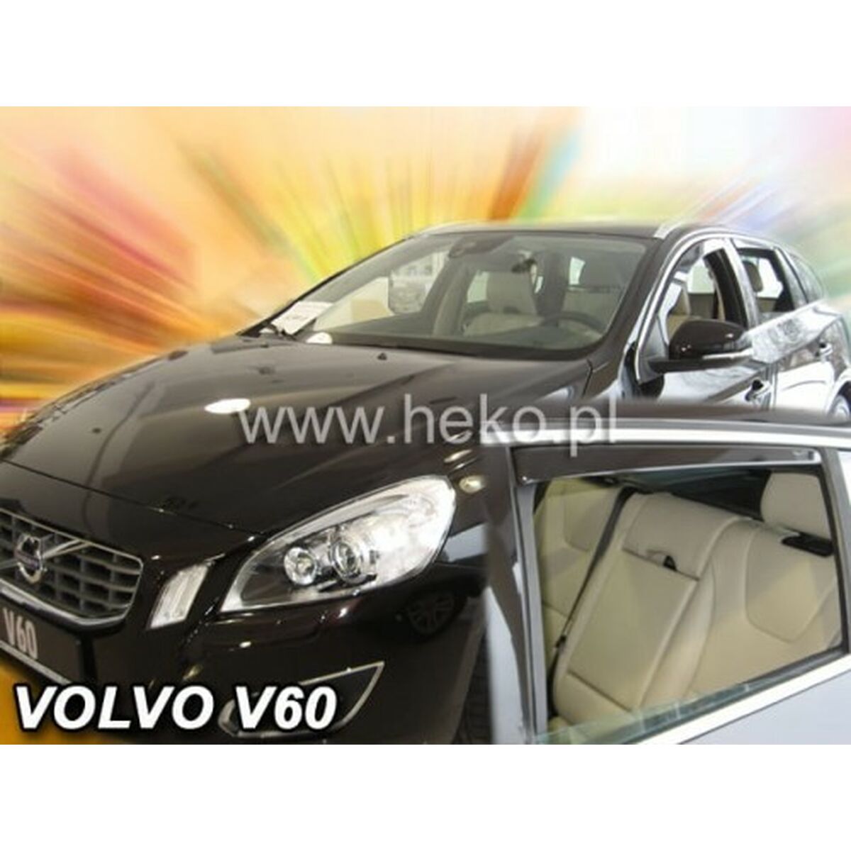 Vindavvisare HEKO HO31258 Volvo V60 4 Delar - 2