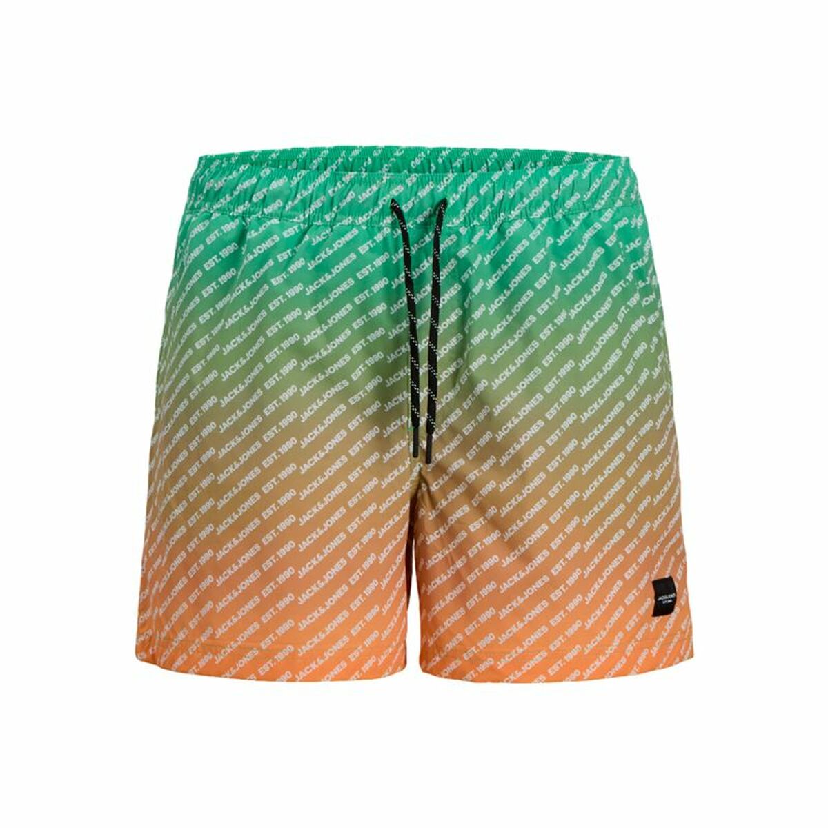 Baddräkt Herr Jack & Jones Jpstmaui Jjswim Gradient Limegrön