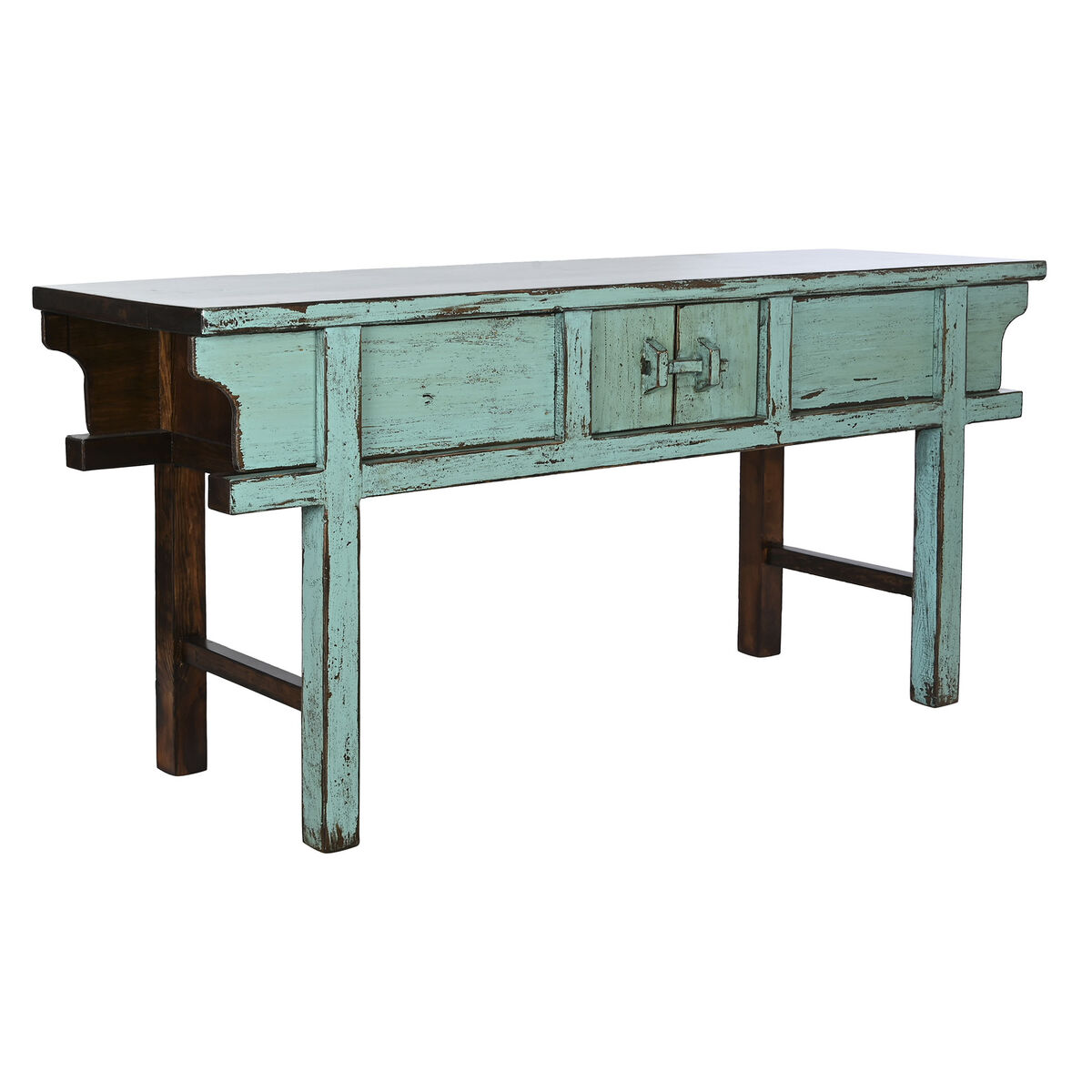 Console Home ESPRIT Turkos Almträ 170 x 49 x 88 cm