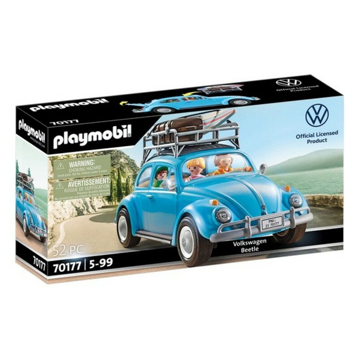 Playset Volkswagen Beetle Playmobil 70177 52 Delar 4 antal - 3