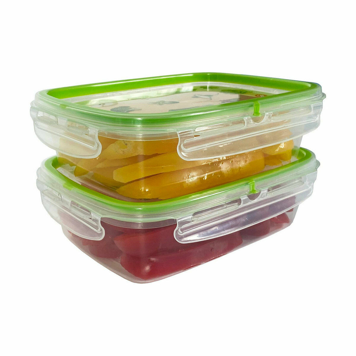 Lunchlåda Snips Hermetisk stängning 600 ml Rektangulär (12 antal) - 11