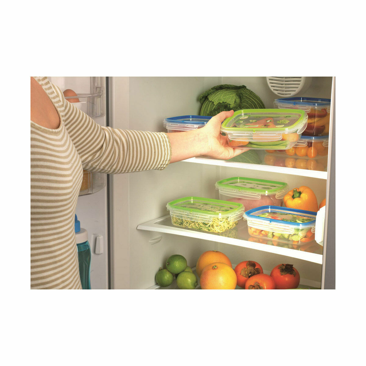 Lunchlåda Snips Hermetisk stängning 600 ml Rektangulär (12 antal) - 5