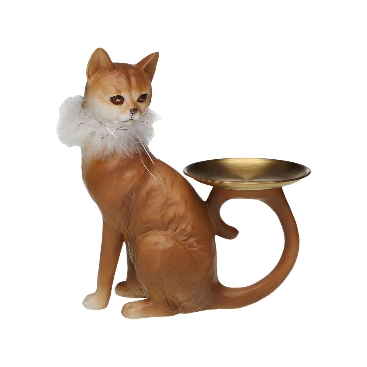 Prydnadsfigur Versa Katt 10 X 21 X 18 CM - 2