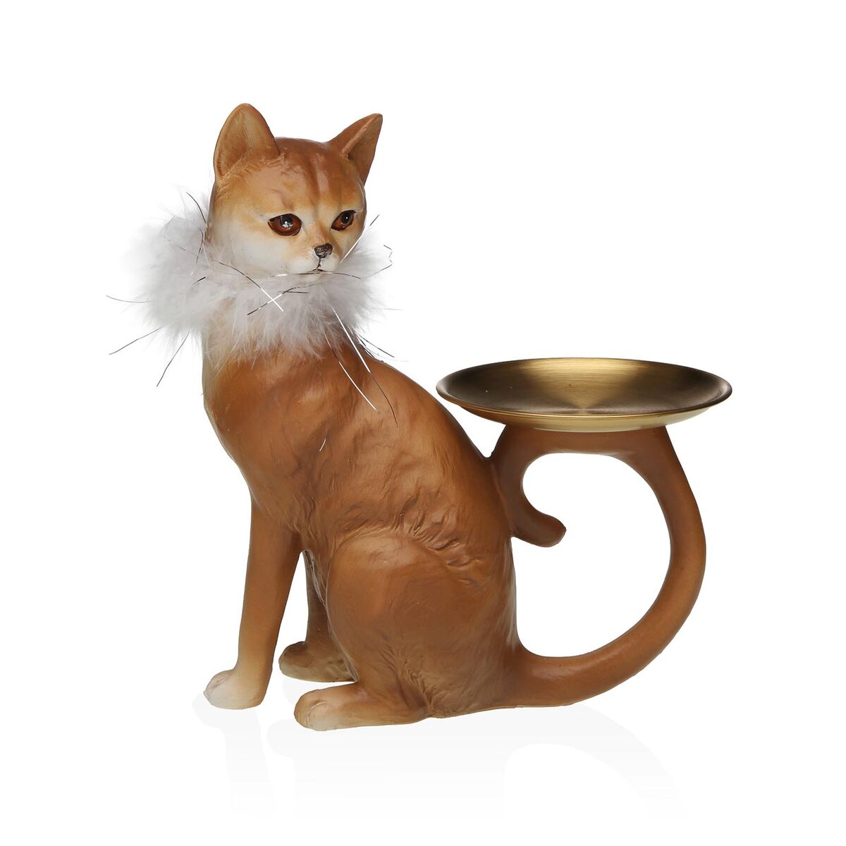 Prydnadsfigur Versa Katt 10 X 21 X 18 CM