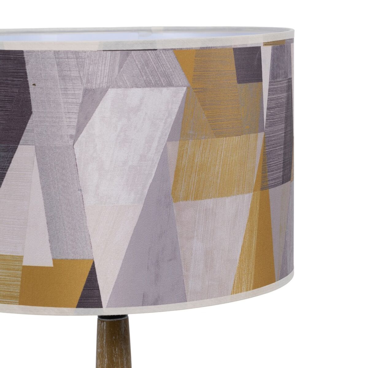 Bordslampa Beige Naturell 220 -240 V 30 x 30 x 62 cm - 3