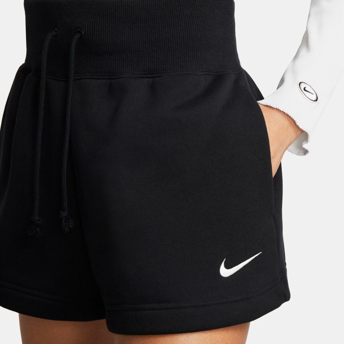 Sportshorts för kvinnor Nike NSW PHNX FLC HR SHORT FD1409 010 Svart - 2