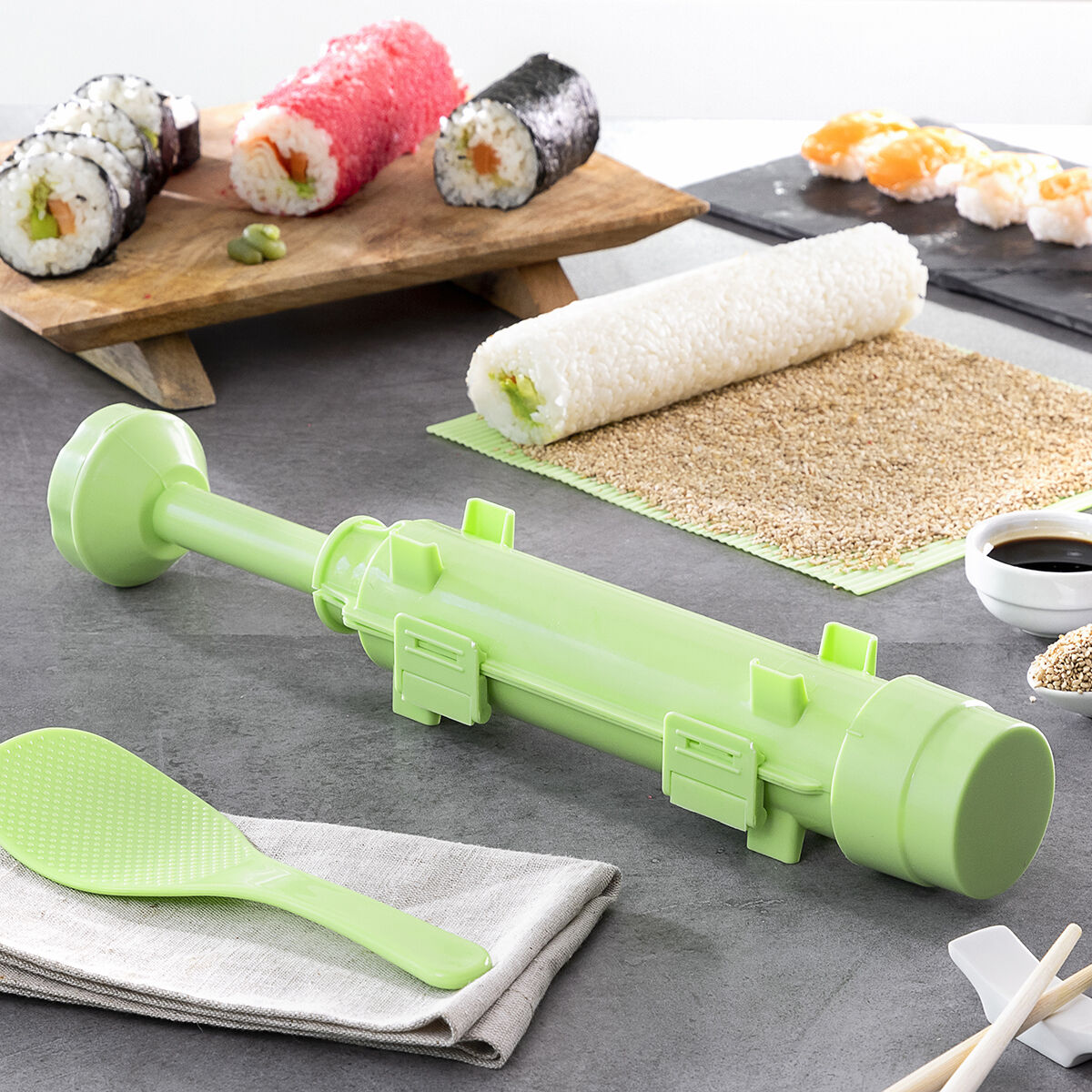 Sushiset med recept Suzooka InnovaGoods 3 Delar - 30