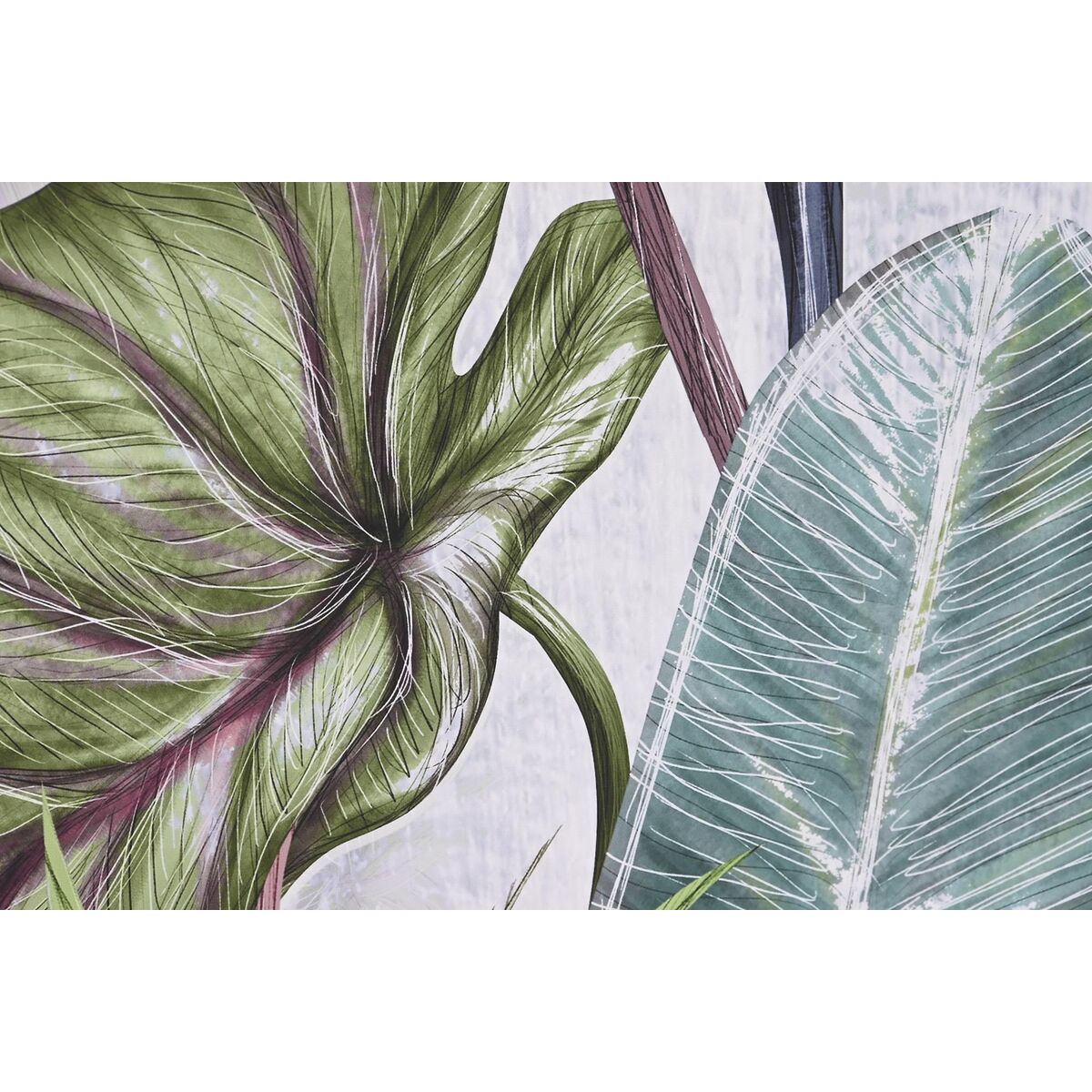 Tavla DKD Home Decor 84 x 4,5 x 123 cm Palmer Tropiskt (2 antal) - 8