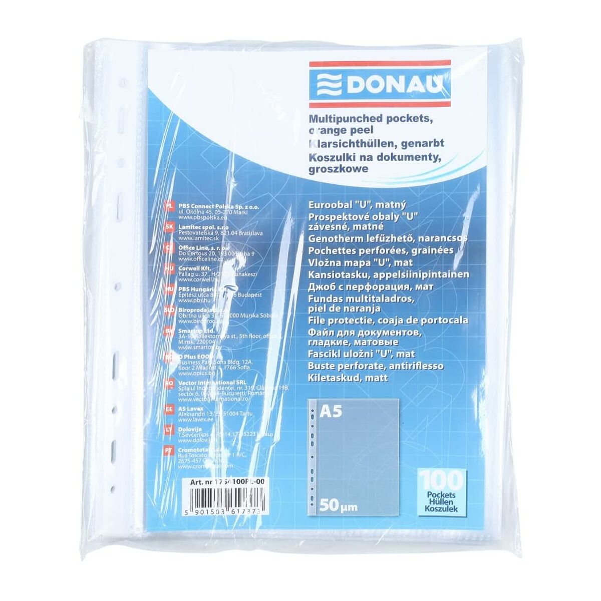 Fodral Borrad Transparent Plast (Renoverade A)