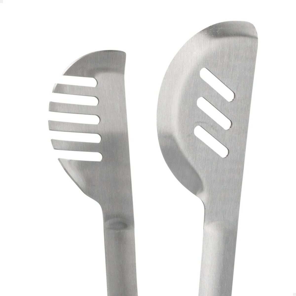 Set med Redskap för Barbecue Aktive 4 Delar Grill Rostfritt stål 10 x 42 x 4 cm (4 antal) - 13