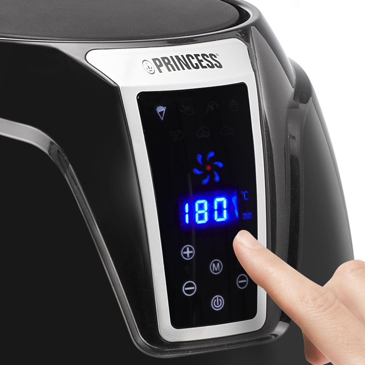 Fritös Princess 01.182021.01.001 Svart 1400 W 3 L 3,2 L - 6