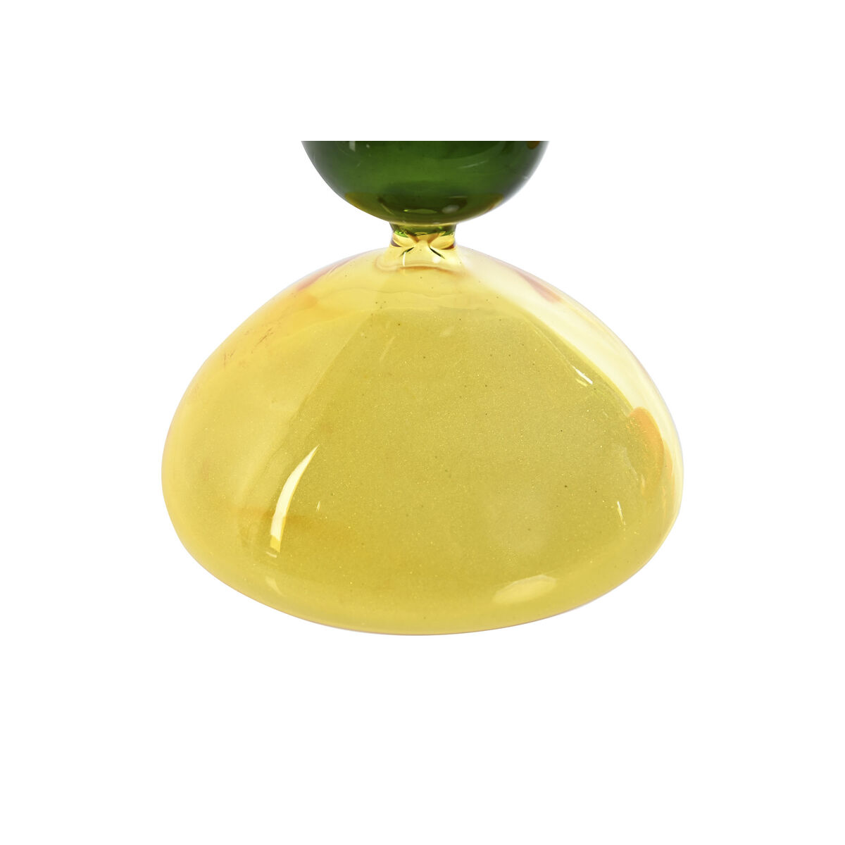 Prydnadsfigur Home ESPRIT Grön Orange 10,3 X 10,3 X 19,5 cm Timglas (2 antal) - 4